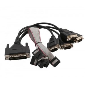 8 Port DB9 Serial PCI-e x1 Card - SD-PEX15036