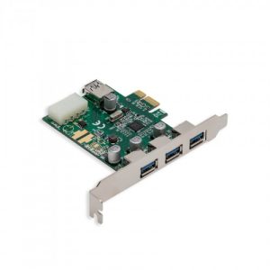 3 Port USB 3.0 and One USB 3.0 Internal PCI-e x1 Card - SD-PEX20080