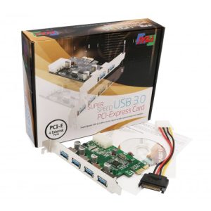 4 Port USB 3.0 PCI-e x1 Card - SD-PEX20133