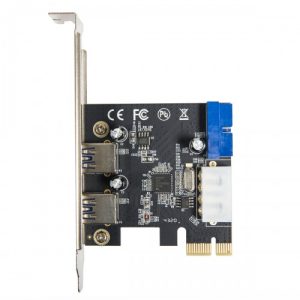 2 Port USB 3.0 and USB 3.0 19 Pin Int. Header PCI-e 2.0 x1 Card - SD-PEX20139