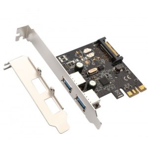 2 Port USB 3.0 PCI-e 2.0 x1 Card - SD-PEX20160