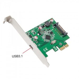 1 Port USB 3.1 Type-C PCI-E 3.0 x1 - SD-PEX20186