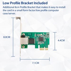 2.5 Gigabit Ethernet PCI-e x1 Network Card - SD-PEX24065