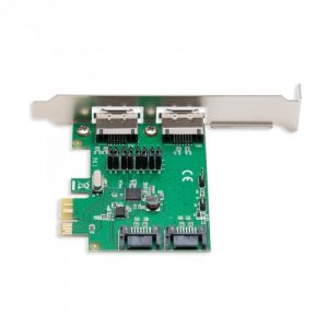 2 Port SATA III or eSATA III PCI-e 2.0 x1 Card - SD-PEX40049