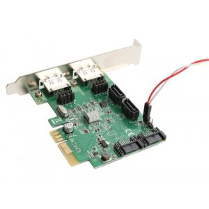 4 Port SATA III or eSATA III PCI-e 2.0 x2 Card - SD-PEX40054