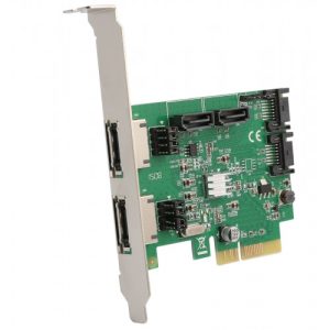 4 Port SATA III or eSATA III PCI-e 2.0 x2 Card - SD-PEX40054