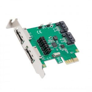 2 Port SATA III RAID PCI-E 2.0 x1 Card - SD-PEX40100