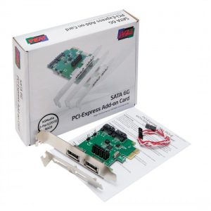 2 Port SATA III RAID PCI-E 2.0 x1 Card - SD-PEX40100