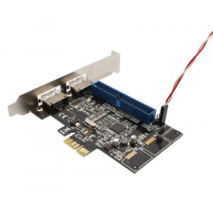 1 Port ATA133 IDE and 2 Port eSATA III PCI-e 2.0 x1 RAID Card - SD-PEX50049