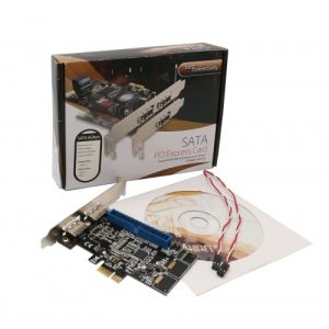 1 Port ATA133 IDE and 2 Port eSATA III PCI-e 2.0 x1 RAID Card - SD-PEX50049