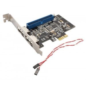 1 Port ATA133 IDE and 2 Port eSATA III PCI-e 2.0 x1 RAID Card - SD-PEX50049