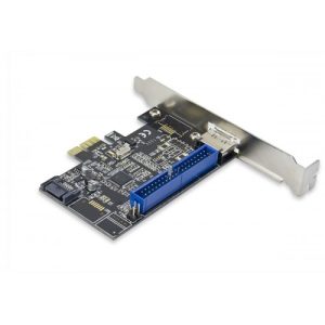 1 Port IDE and 1 Port SATA III - 1 Port eSATA III PCI-e 2.0 x1 RAID Card - SD-PEX50050