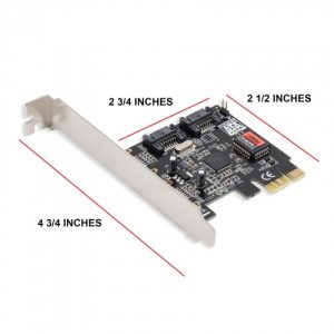 2 Port SATA II PCI-e x1 Card - SD-SA2PEX-2IR