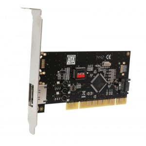 1 Port eSATA II and 1 Port SATA II PCI Software RAID Card - SD-SATA-1E1I