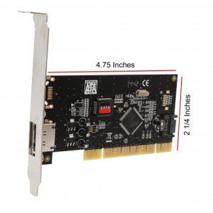 1 Port eSATA II and 1 Port SATA II PCI Software RAID Card - SD-SATA-1E1I