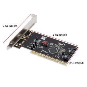 2 Port SATA I PCI Software RAID Card - SD-SATA150R