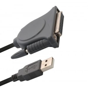 USB 2.0 to Parallel DB25 Port Adapter Cable - SD-USB-DB25