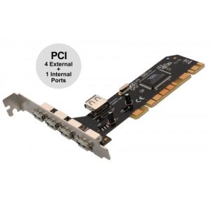 4 Port USB 2.0 PCI Card - SD-VIA-5U