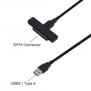 Type-C USB 3.1 to SATA III Controller Adapter for 2.5" Hard Drives - SI-ADA20175