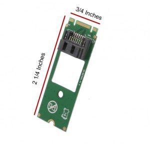 SATA III to M.2 NGFF 22x60 Socket Adapter Card - SI-ADA40114