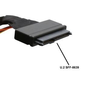 U.2 - MiniSAS to M.2 M-Key NVMe SFF-8639 Adapter - SI-ADA40121