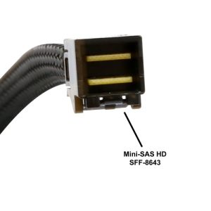 U.2 (SFF-8639) NVMe PCIe to Mini SAS (SFF-8643) SSD Cable - SI-CAB40120