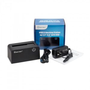 USB 3.0 Docking Station for 2.5" and 3.5" SATA III HDD - SI-ENC50070