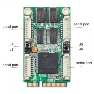 4 Port Serial Mini PCI-E Controller Card - SI-MPE15047