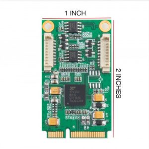 2 Port Serial Mini PCI-e Controller Card (RS-422/485) - SI-MPE15048