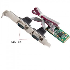 2 Port Serial Mini PCI-e Controller Card (RS-422/485) - SI-MPE15048