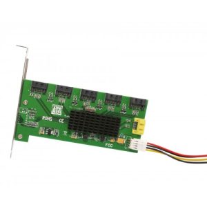 PCI Mount 5 Port SATA II Port Multiplier Card - SI-PCI40074