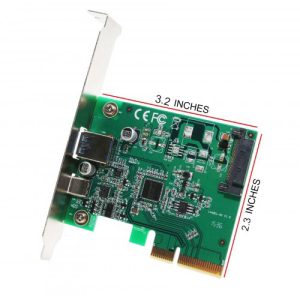 USB 3.1 Type C and Type A PCI-e x4 Card - SI-PEX20189