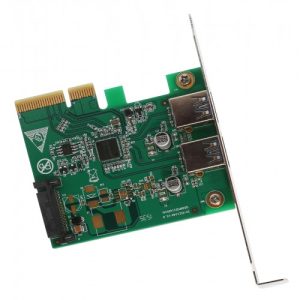 2 Port USB 3.1 Type A 10Gbps PCI-e x4 Card - SI-PEX20208