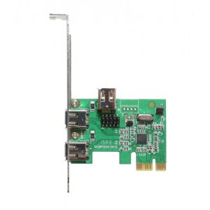 2 Ext. Port and 1 Int. Port 1394A Firewire PCI-e x1 Card - SI-PEX30017