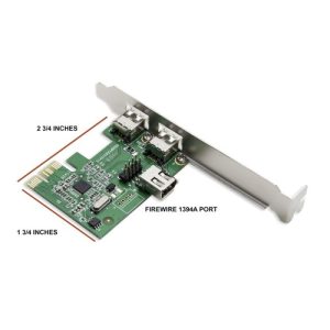 2 Ext. Port and 1 Int. Port 1394A Firewire PCI-e x1 Card - SI-PEX30017