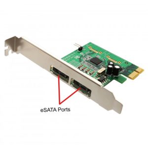 2 Port eSATA III PCI-e 2.0 x1 Card - SI-PEX40060