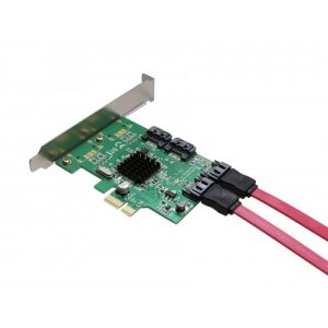 4 Port SATA III NON-RAID PCI-e 2.0 x1 Card - SI-PEX40064