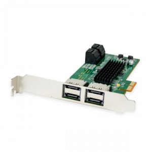 4 Port SATA III or 4 Port eSATA III PCI-e 1.0 x2 Card - SI-PEX40072