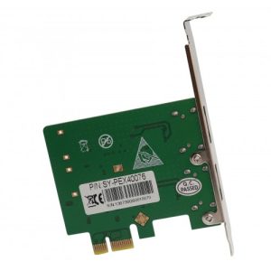 2 Port eSATA III PCI-e 2.0 x1 RAID Card - SI-PEX40076