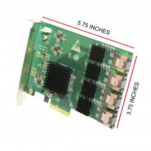 16 Port SATA PCI-e 2.0 x4 Card - SI-PEX40097