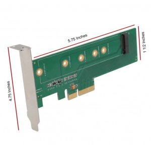 M.2 NVMe PCI-e M-key To PCI-e 3.0 x4 Card - SI-PEX40110