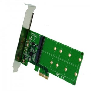 2 Port M.2 B-Key SATA Base to PCI-e x1 Adapter - SI-PEX40115