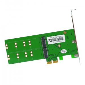 4 Port M.2 B-Key SATA Based SSD PCI-e x2 Adapter Card - SI-PEX40116