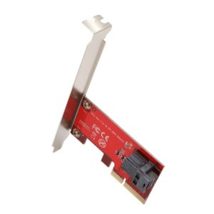 U.2 - MiniSAS to PCI-e 3.0 x4 2.5" NVME SFF-8639 Adapter Card - SI-PEX40119