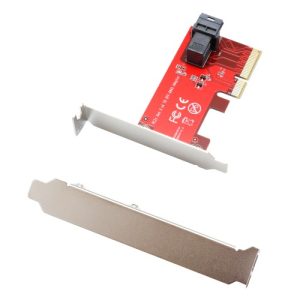 U.2 - MiniSAS to PCI-e 3.0 x4 2.5" NVME SFF-8639 Adapter Card - SI-PEX40119