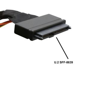 U.2 - MiniSAS to PCI-e 3.0 x4 2.5" NVME SFF-8639 Adapter Card - SI-PEX40119