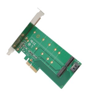 1 M.2 B-Key to SATA Pass Through and M.2 M-Key PCI-e x4 Convertor Card - SI-PEX40122