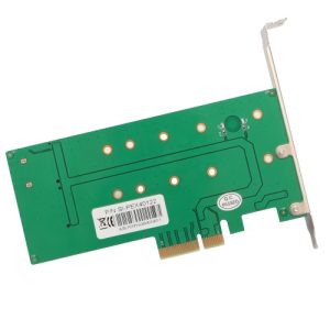 1 M.2 B-Key to SATA Pass Through and M.2 M-Key PCI-e x4 Convertor Card - SI-PEX40122