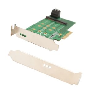 2 Port M.2 B key SATA Port Pass Though / 1 Port M.2 M Key PCI-e x4 Adapter Card - SI-PEX40124