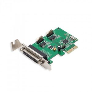 2 Port DB9 Serial and 1 Port DB25 Parallel PCI-e 1.0 x1 Card - SI-PEX50054